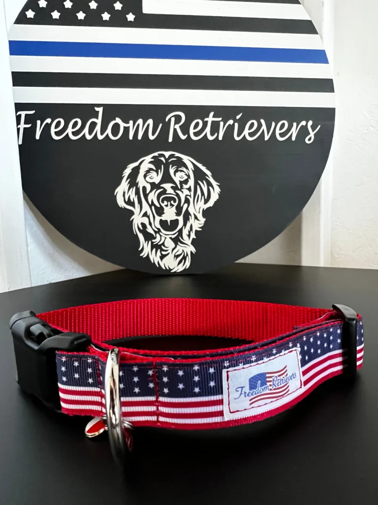 Freedom Retrievers - American Flag Collar